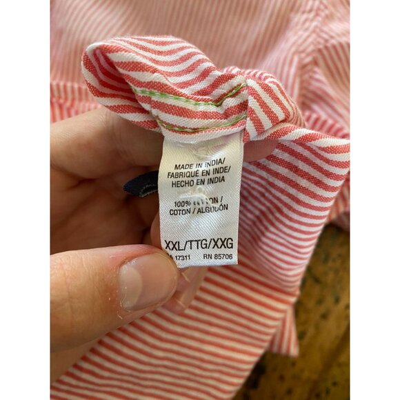 Buffalo‎ David Bitton Mens Pink Shirt XXL short sleeve button up cotton collared - Picture 5 of 7